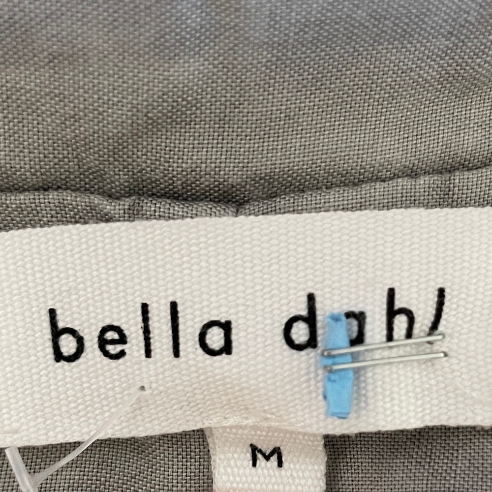 Bella Dahl Easy Longline Green/Gray Blazer Size M - Picture 5 of 6